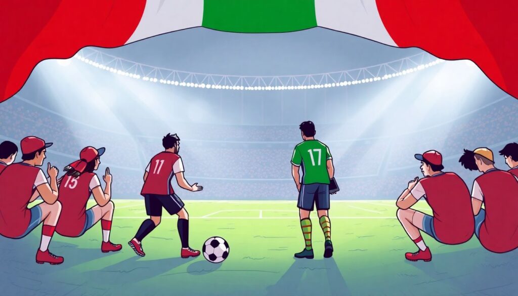 Матчи сборных: календарь и ключевые встречи - иллюстрация