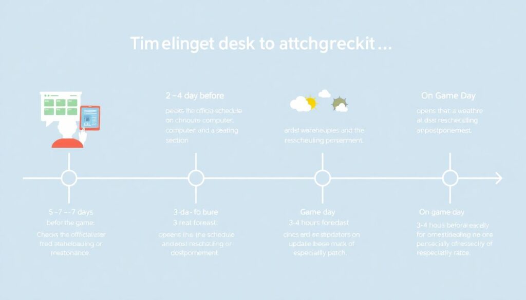 Обновления расписания и погодные условия на стадионах - иллюстрация