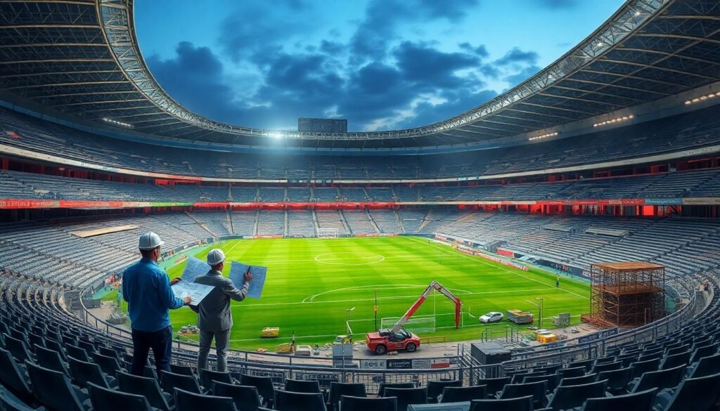 Новости арены и стадионов: модернизации и планы - иллюстрация