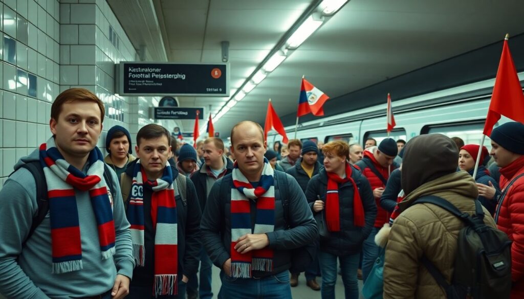 История дерби между командами Москвы и Санкт-Петербурга - иллюстрация