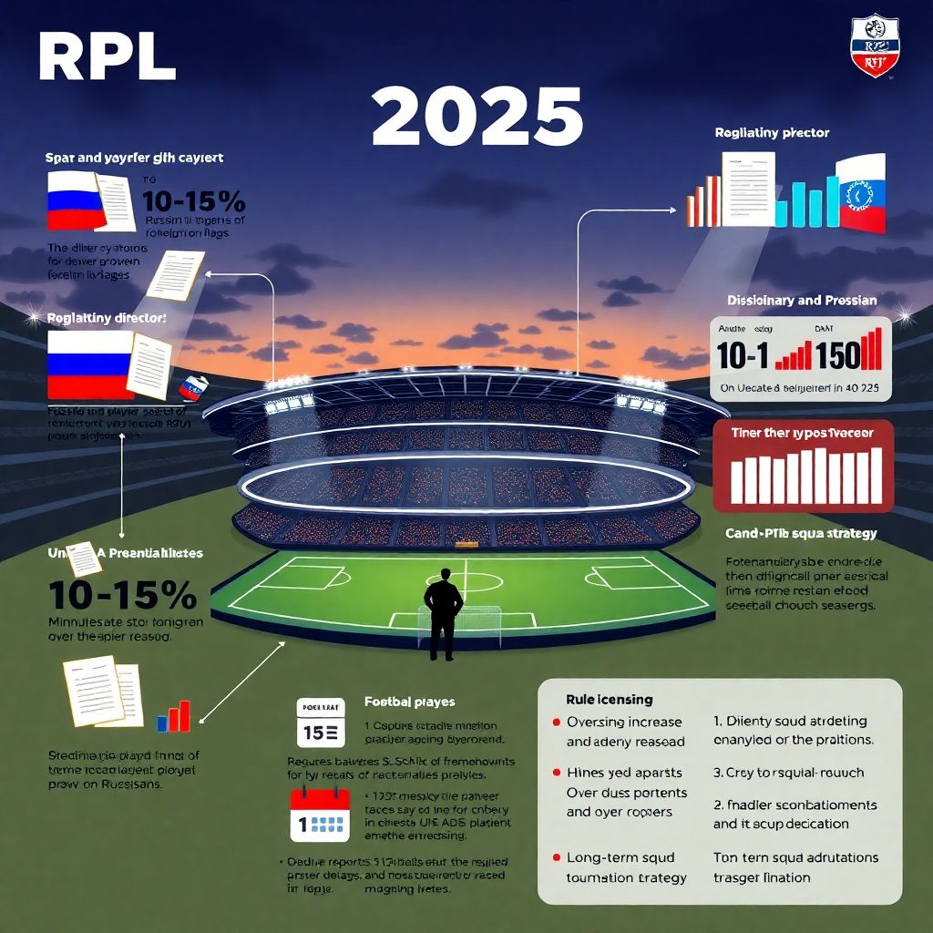Изменения в регламенте РПЛ и их влияние на клубы: что важно знать