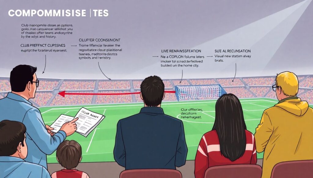 История переездов клубов между городами - иллюстрация
