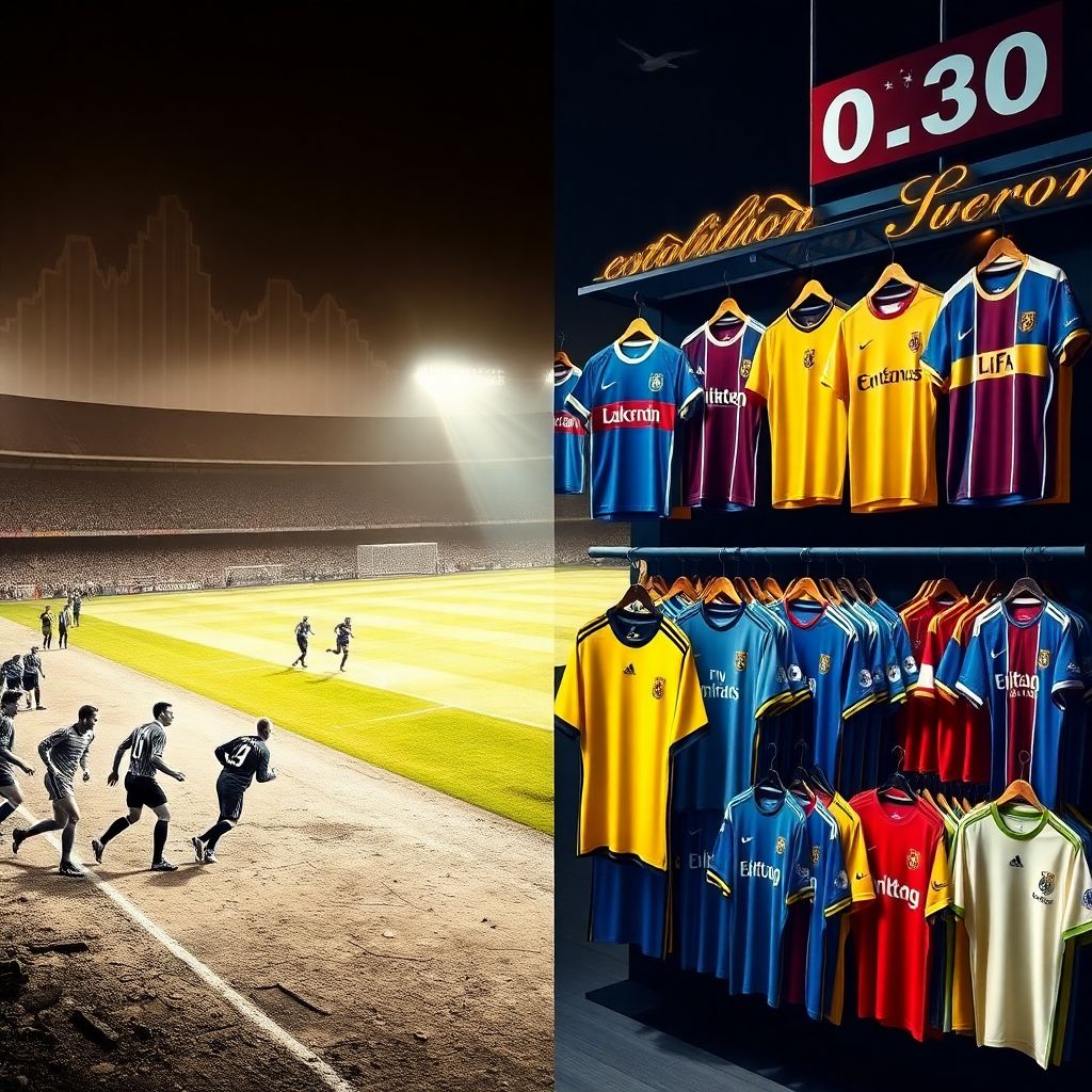Эволюция футбольной формы и брендинга клубов: как менялся стиль команд