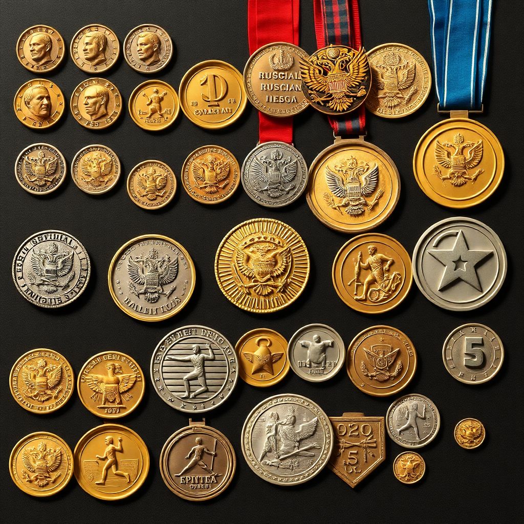 История золотых медалей в российских турнирах: становление и рекорды