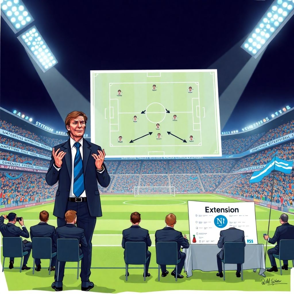 Наполи готовит продление контракта с Антонио Конте и строит долгосрочный проект