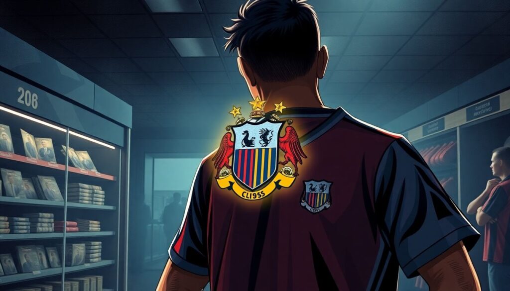 История создания клубной эмблемы и символики - иллюстрация