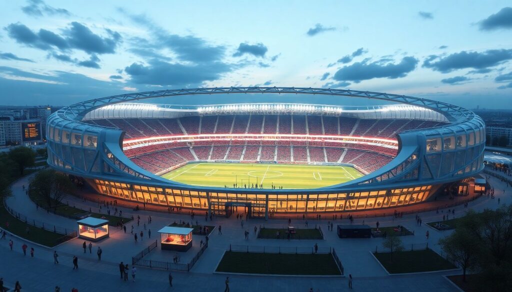 История стадионов: легендарные площадки российского футбола - иллюстрация