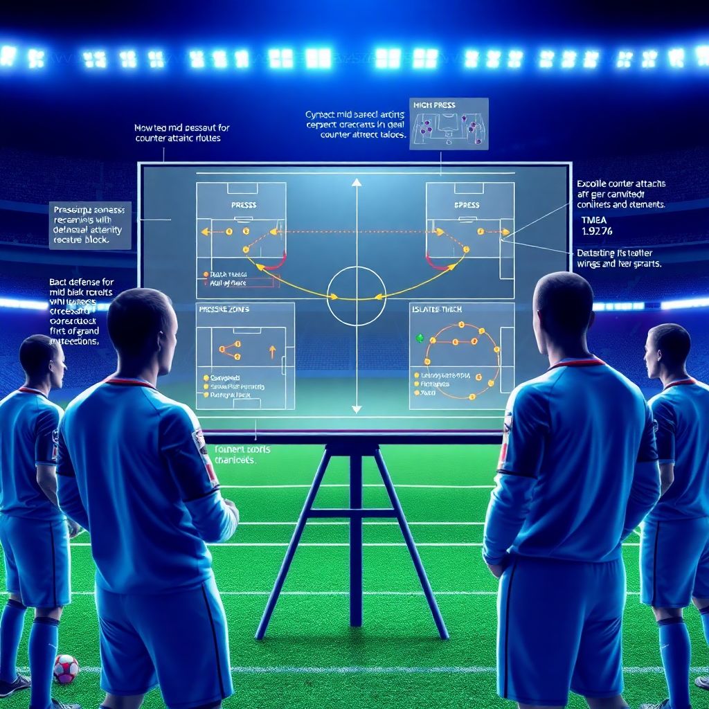 Гибридная и контр-атакующая защита в футболе: разбор тактик и ошибок