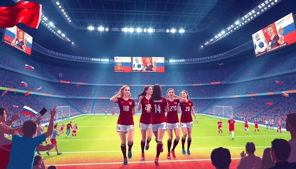 Новости о женской сборной России и клубах - иллюстрация