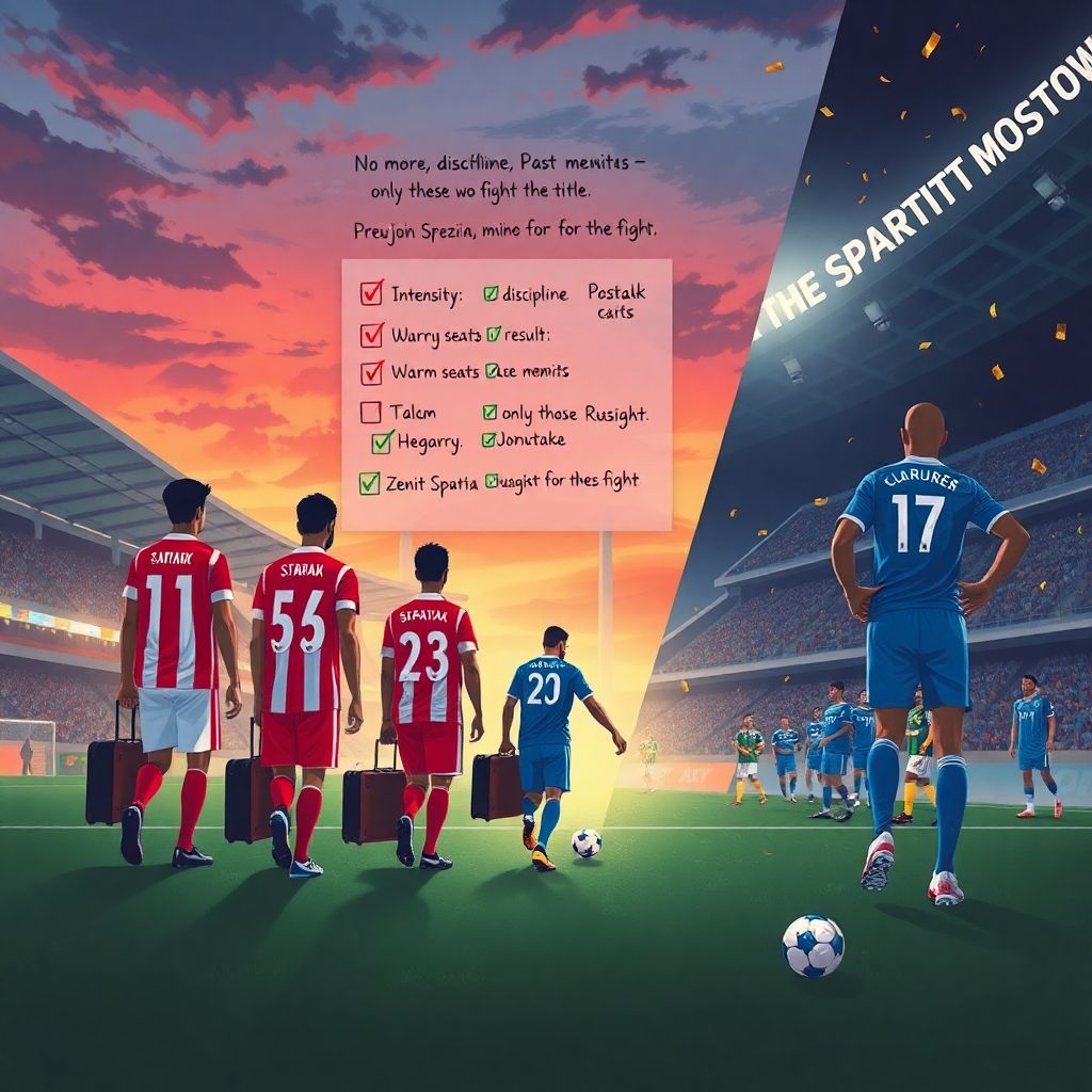 Спартак расстается с тремя легионерами: жесткая чистка и перезагрузка