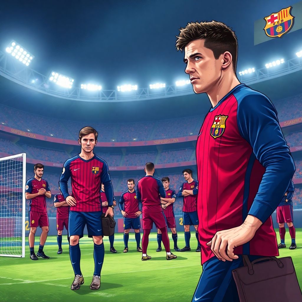 Марк-Андре тер Штеген покинул Барселону из-за травмы перед Суперкубком Испании